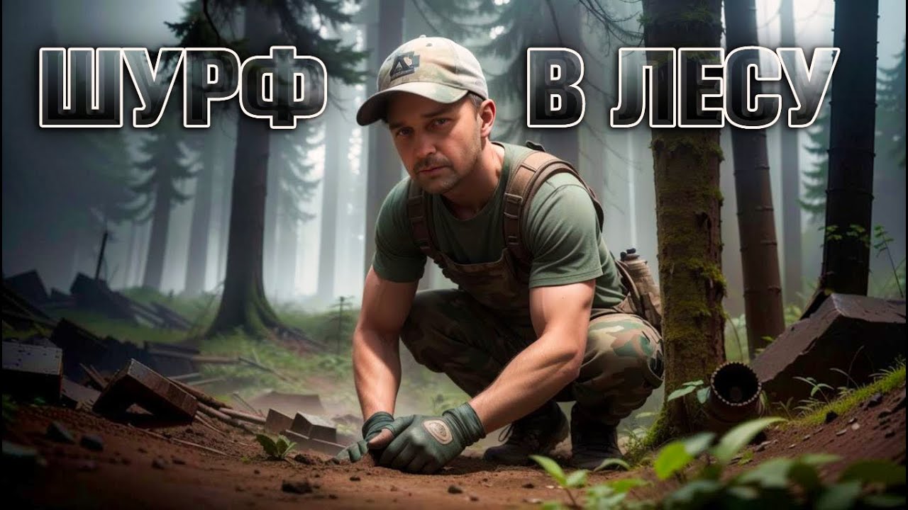 Уехал на шурф в лес. Находка в колодце.