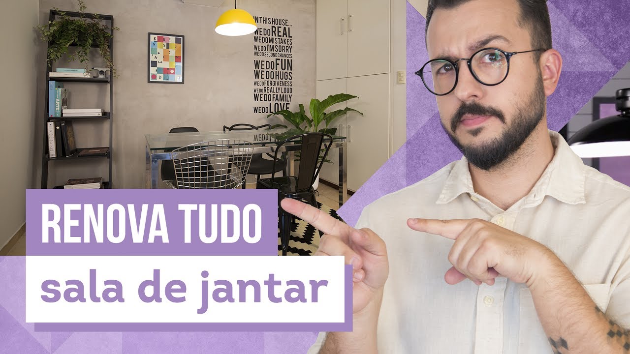 Sala de jantar pequena - Reforma com Paulo Biacchi - CASA DE VERDADE