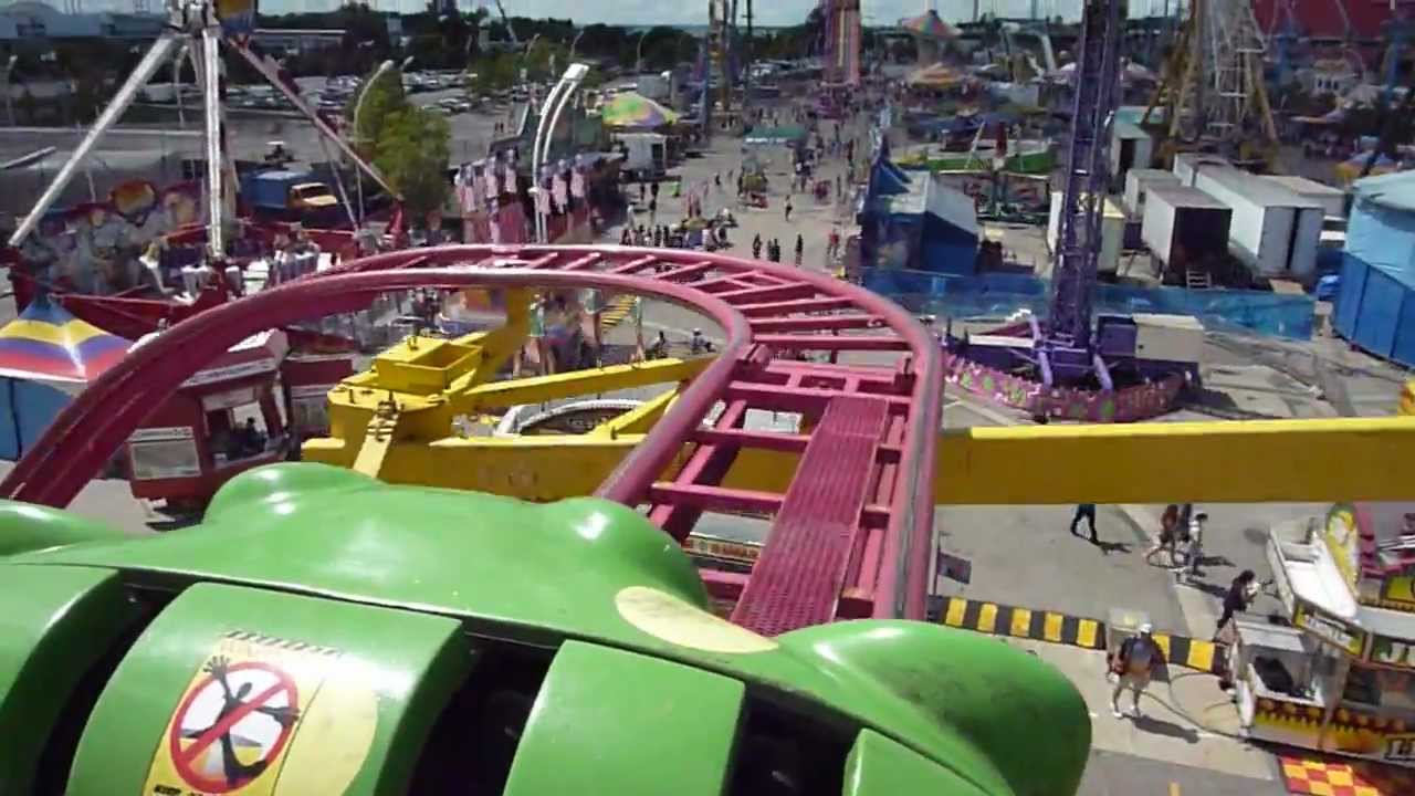 Riding the Crazy Mouse at 2012 CNE
