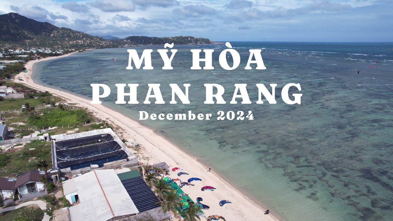 Kite Surfing - Mỹ Hòa  Phan Rang, Vietnam - Drone