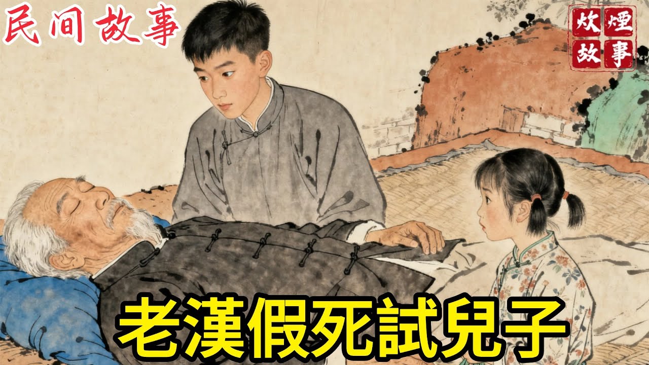 老漢假死試探兒子，兒子貪財直接趕走養女，只給她留了一個破罐子，沒想到老爹：那才是真正的寶貝#故事頻道#民間故事#故事分享#中國文化#情感#聽書