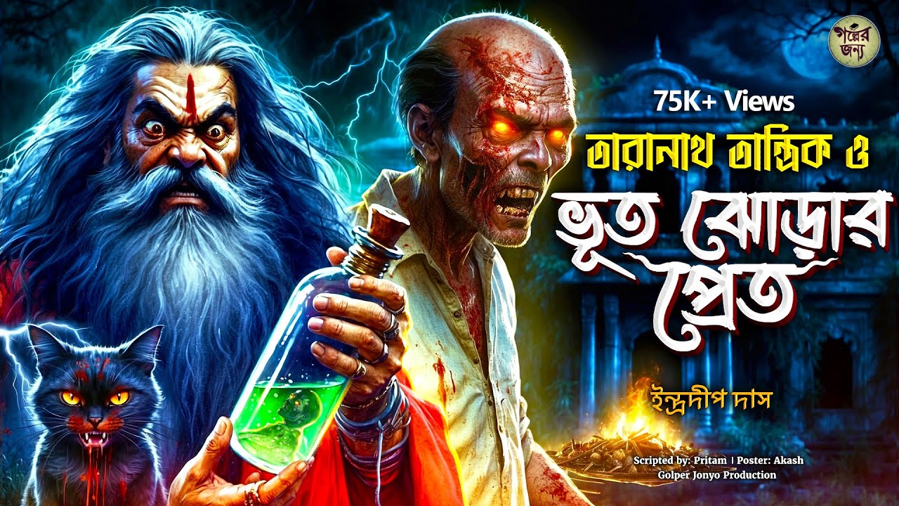 তারানাথ তান্ত্রিকের গল্প - ভূত ঝোড়ার প্রেত। TARANATH TANTRIK | TARANATH TANTRIK GOLPER JONYO