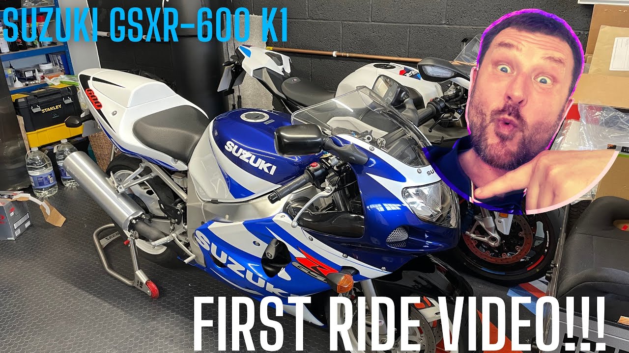 My Classic 2001 Suzuki GSXR-600 K1| First Ride Video
