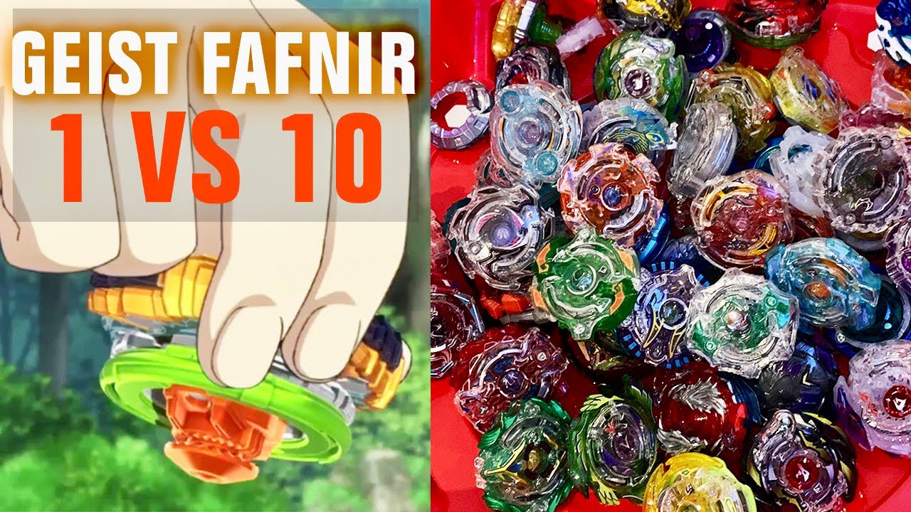 1 VS 10 HAND SPIN CHALLENGE! Geist Fafnir Epic Spin Stealing - Beyblade Burst Cho-Z/Turbo