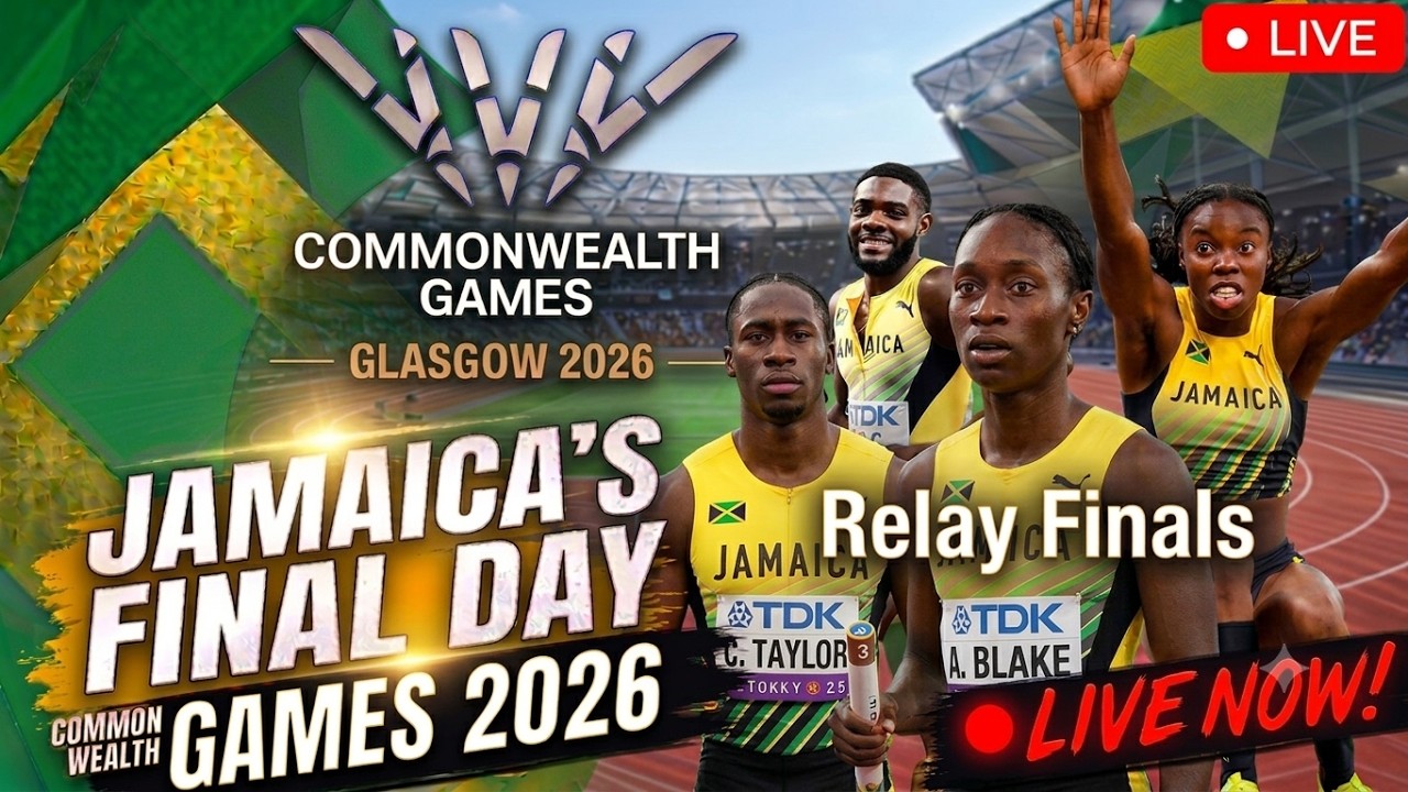 🔴LIVE - Commonwealth  Games  Glasgow 2026| 4x1 Relay Finals| Long Jump  Women's Final| 800m Final