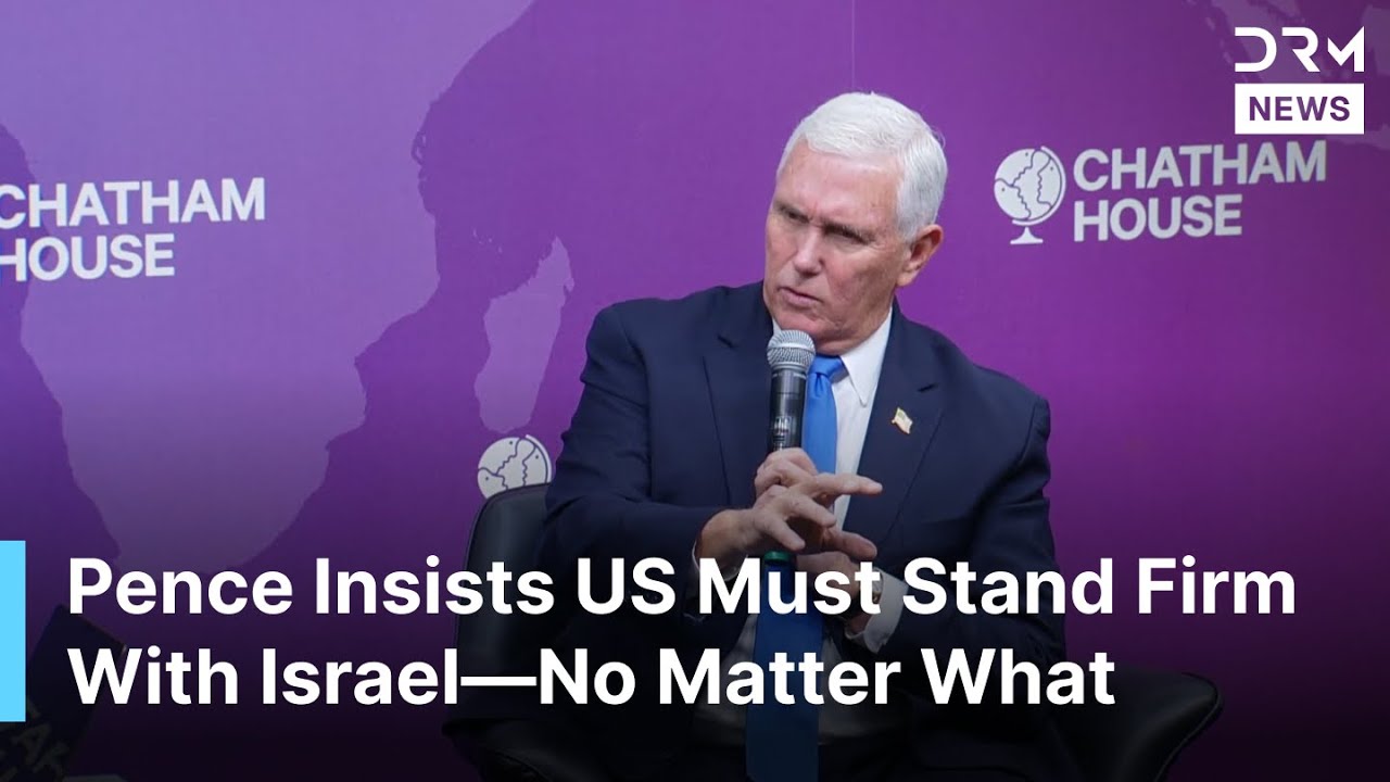 &lsquo;Israel&rsquo;s Survival Isn&rsquo;t Charity&rsquo;, Pence Doubles Down on Israel Support Despite Gaza Genocide | AC1G