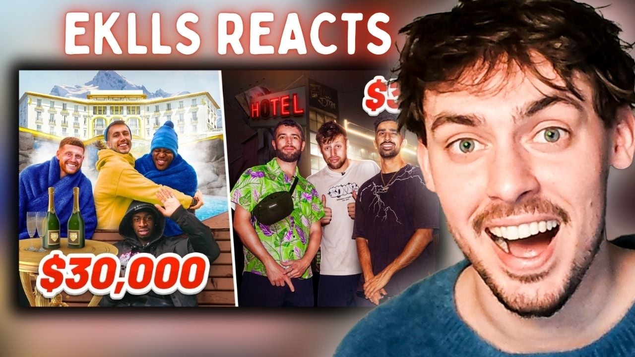 Reacting to SIDEMEN $30,000 VS $30 HOTEL
