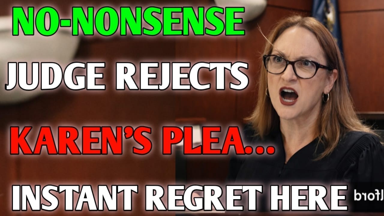 Karen Refuses Responsibility &mdash; No-Nonsense Judge Rejects Her Plea in Court