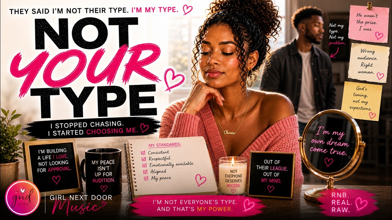 Not Your Type–Official Audio | The Girl Next Door Music.. New Indie/R&B Track.. Soul music