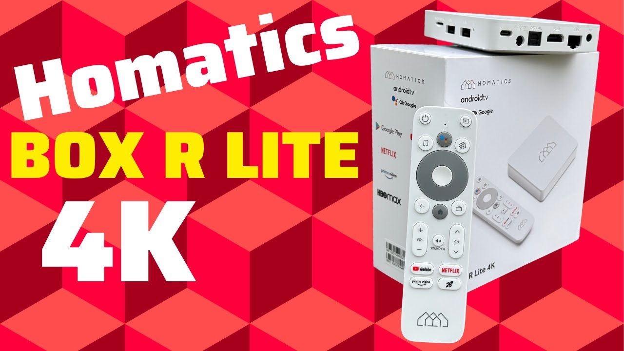 Homatics Box R Lite 4K Android TV Kutusu | Depolama Dışında Güzel Box