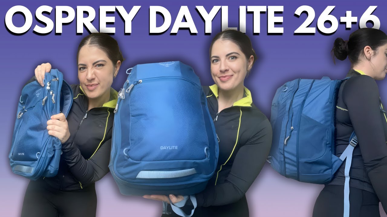 Osprey Daylite Expandable Travel Pack 26+6 Review: Airline Tested EasyJet + Ryanair