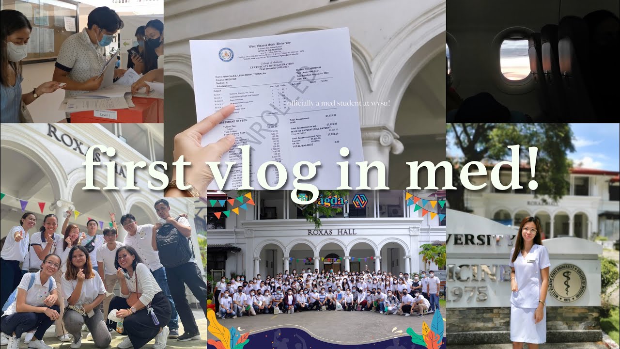 First Vlog in WVSU Med // (saying goodbye to fam, enrollment, freshmen orientation)