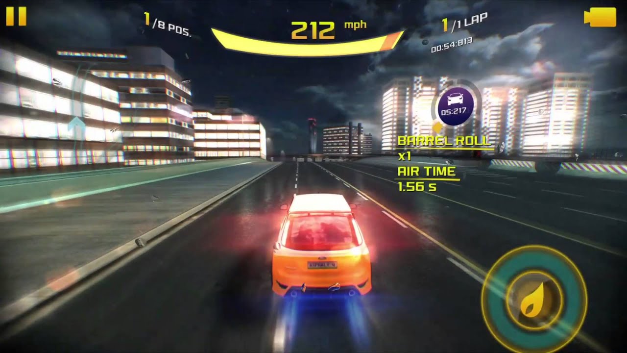 Asphalt 8: Tag Racing Cup 1:58.140 Single Tank (Tokyo Reverse)