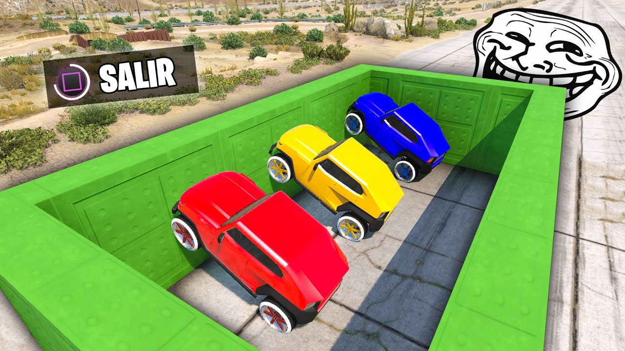 LA MEJOR CARRERA TROLL DE GTA 5 ONLINE! ENCUENTRO TODAS LAS SOLUCIONES!! - GTA V ONLINE