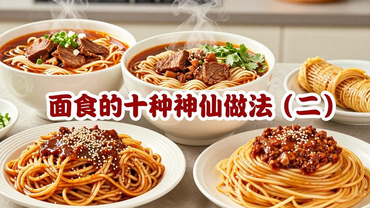 面食的十种神仙做法二：外酥里嫩满口留香