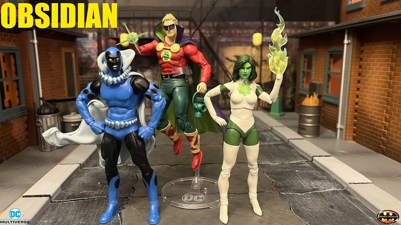 McFarlane DC Multiverse Obsidian Gold Label Action Figure Review & Comparison