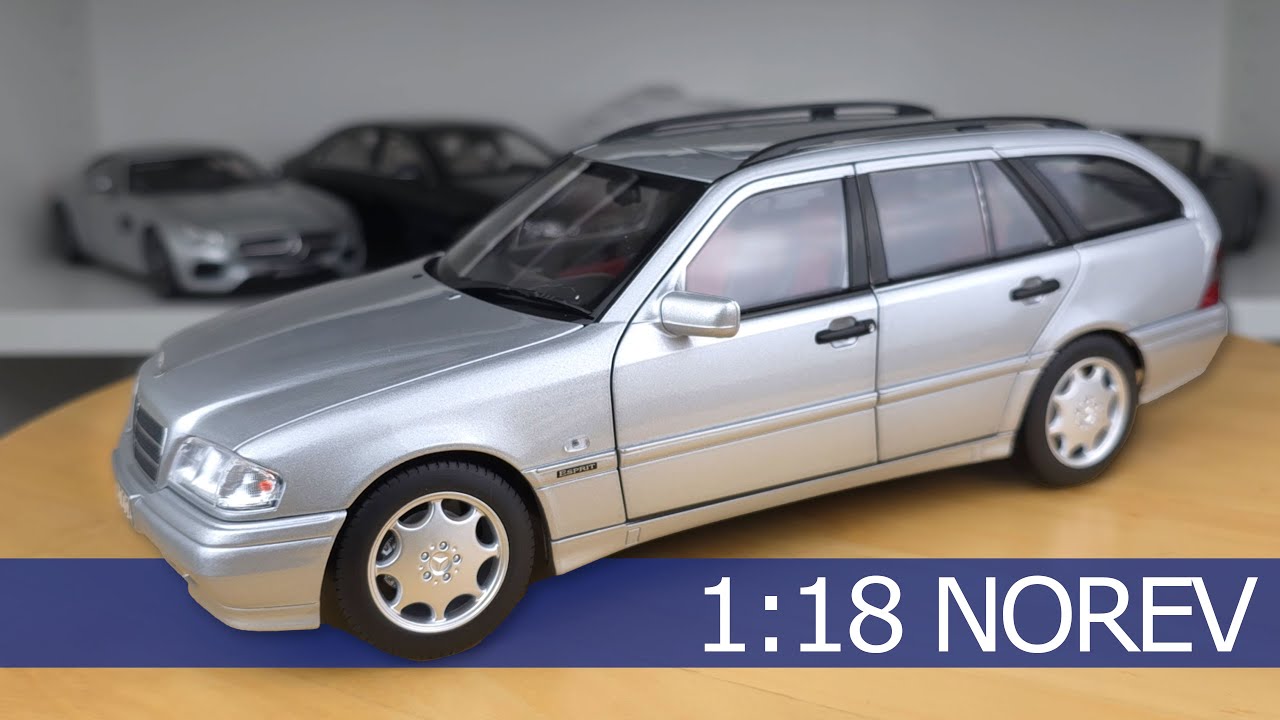 Das NEUE 1/18 Norev Mercedes-Benz C200 T-Modell (S202) | Modellauto Neuheiten