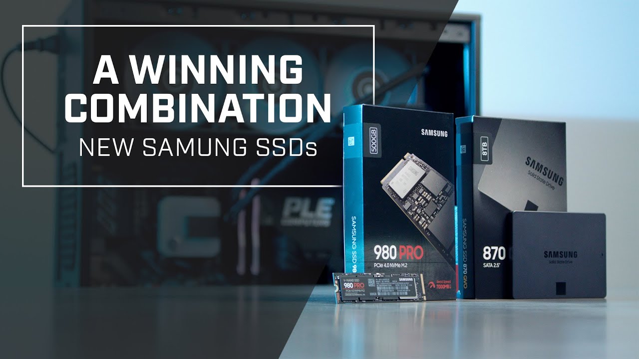 A WINNING COMBINATION | NEW Samsung 980 Pro & 870 QVO 8TB SSDs