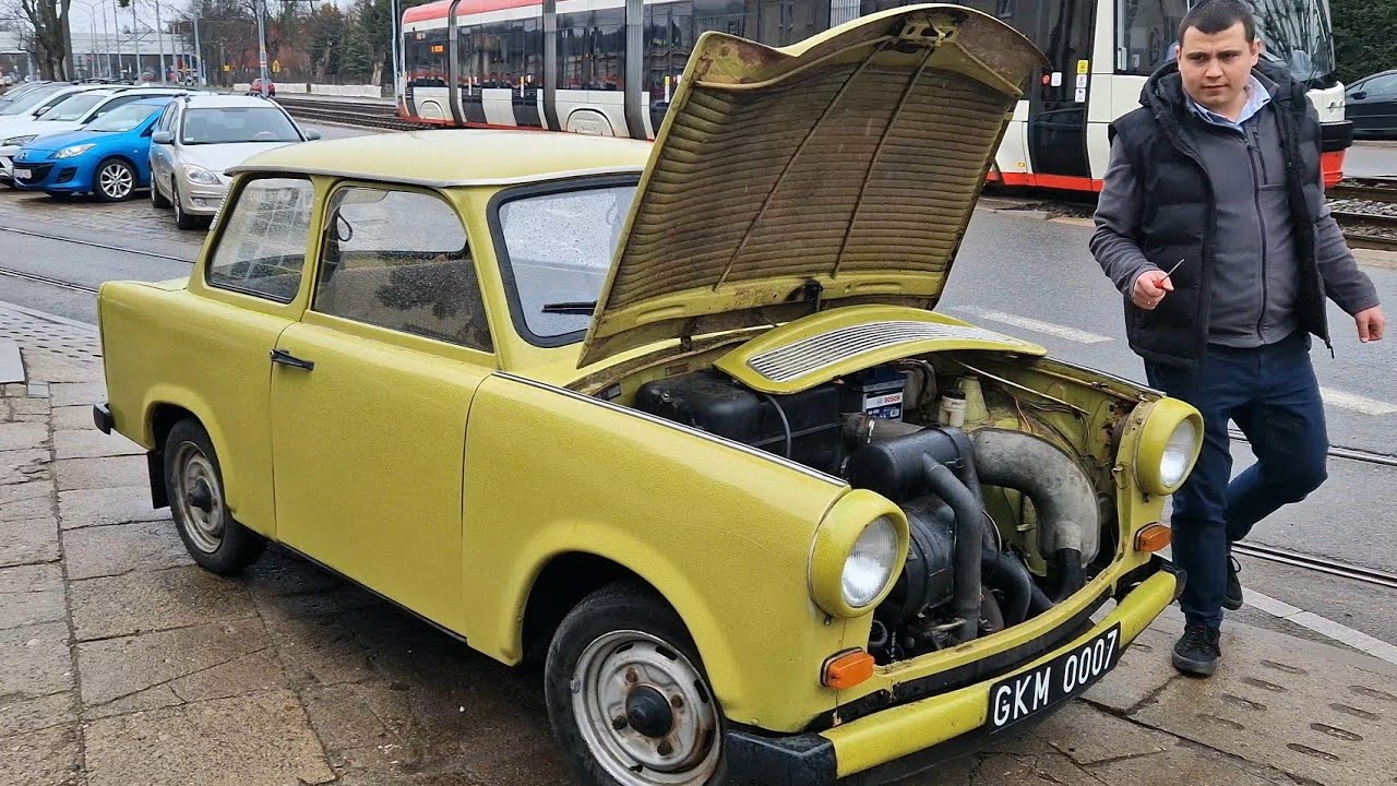 DWUSUWOWY TRABANT (MADE IN DDR) Z 1986 ROKU .
