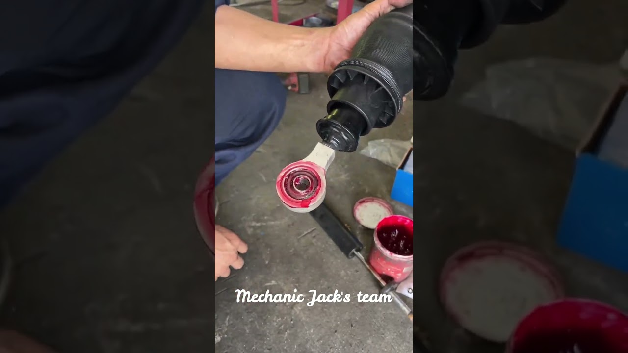 Scania Truck Replacing Cabin Air Spring and Absorber