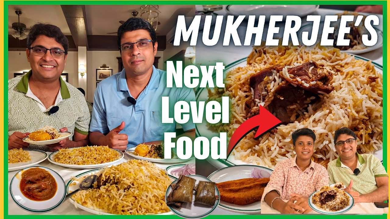 Legendary Kolkata Biryani+Premium Bengali Food সাথে দুইবন্ধুর আড্ডা Mukherjee's Restaurant Serampore
