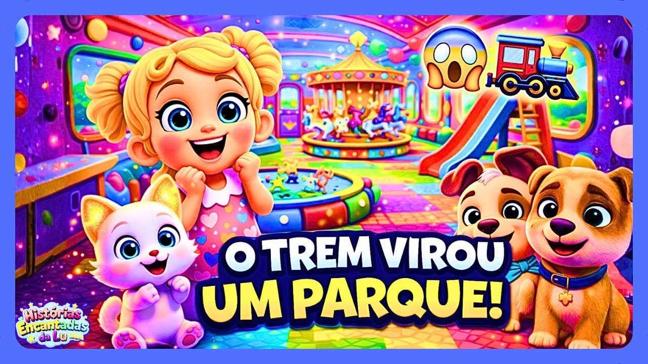 O Trem Virou um Parque! 🎢🚂 | Lili Alegria no Trem Mágico