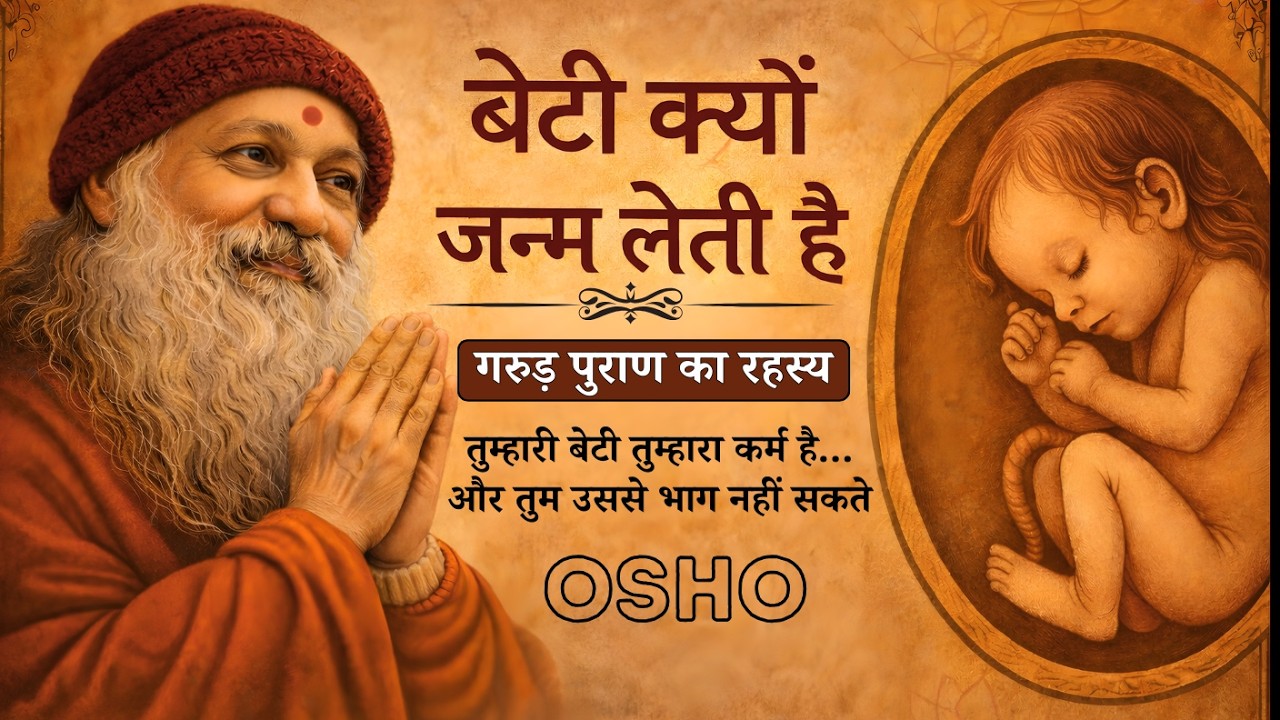 Osho - बेटी क्यों जन्म लेती है गरुड़ पुराण का रहस्य | #OshoHindi  #GarudPuran