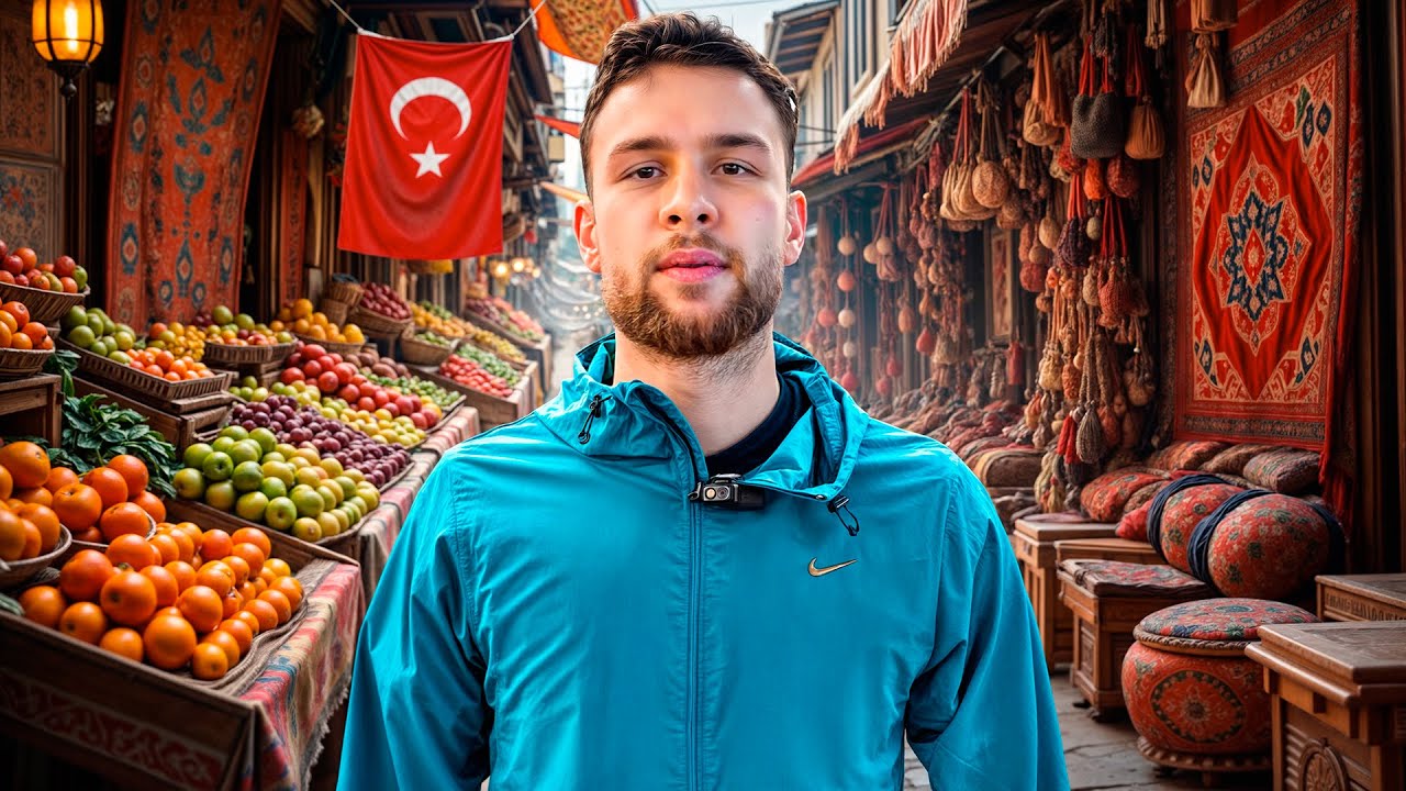Ich besuche einen Schwarzmarkt in der Türkei..