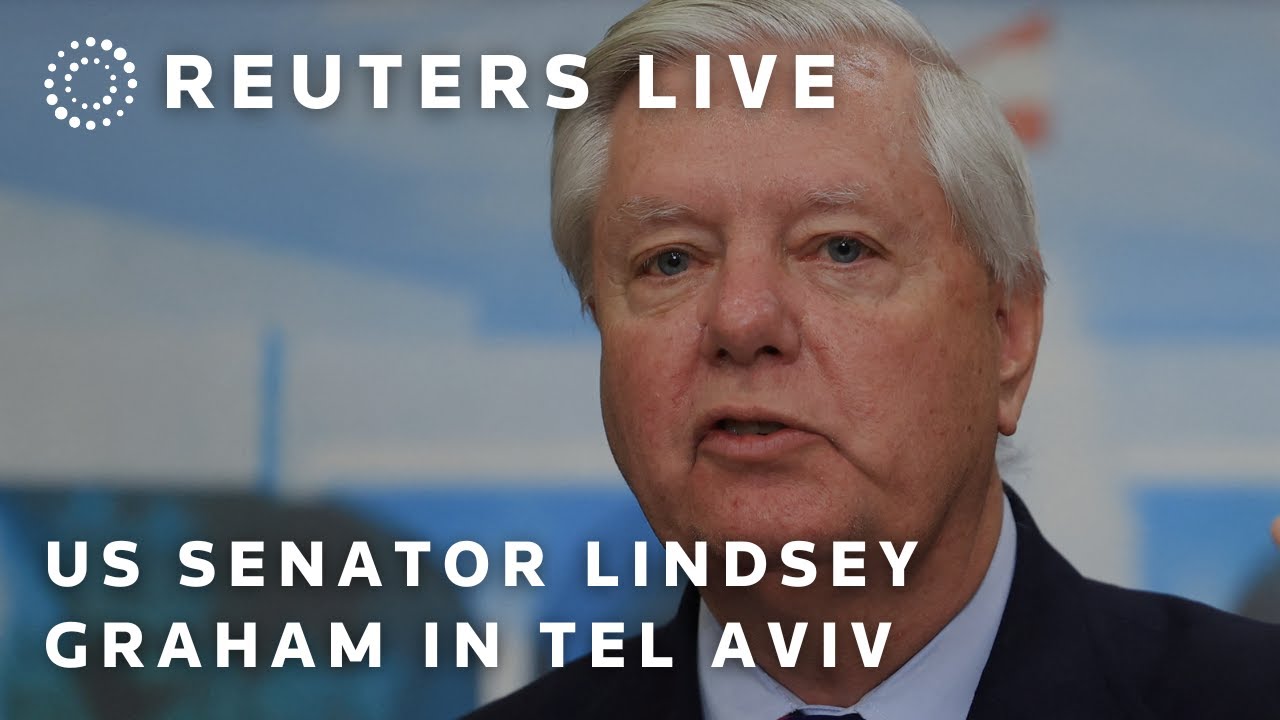 LIVE: US Senator Lindsey Graham speaks in Tel Aviv