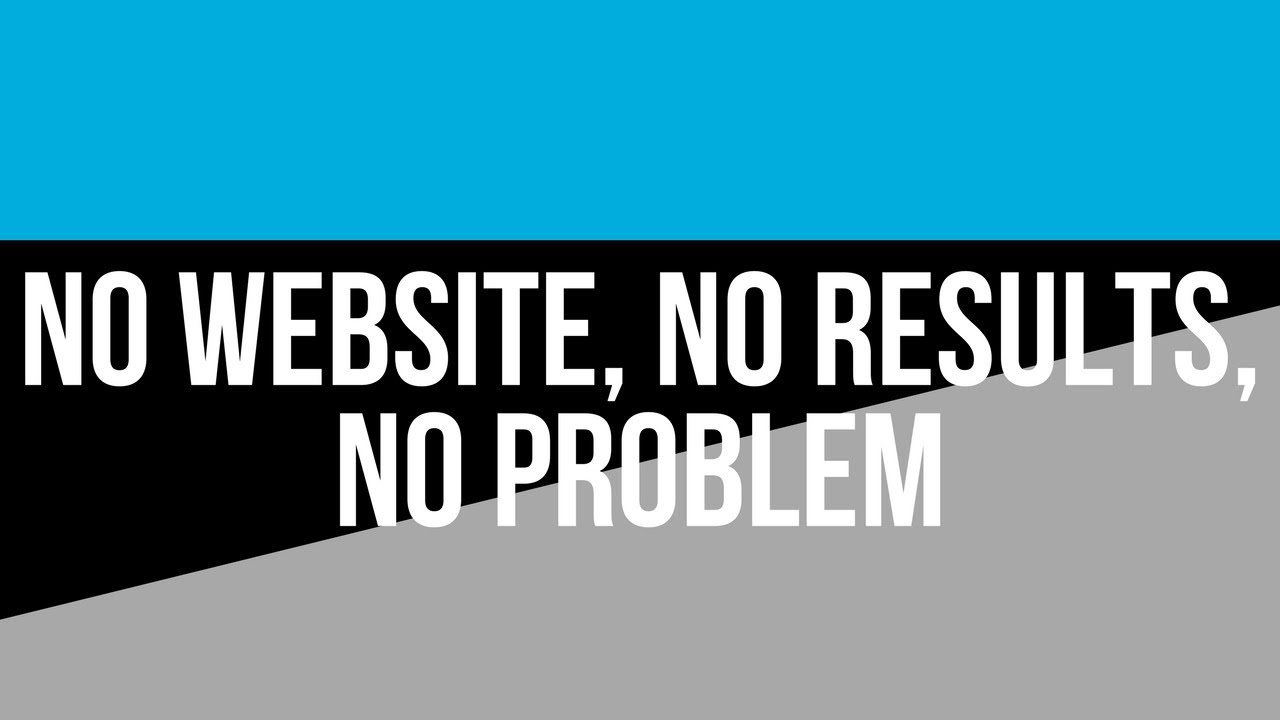 Growing A Business Without A Website And Results