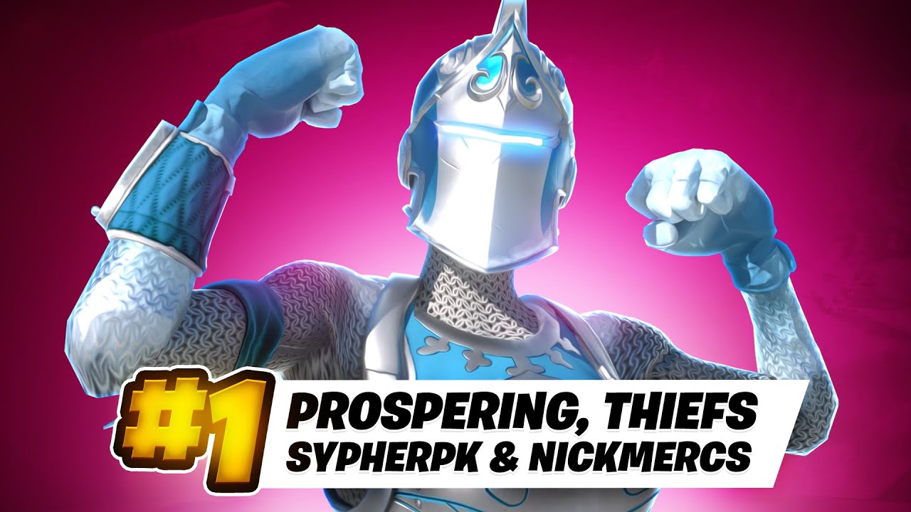 1ST PLACE in the Zero Build Squads Cup! 🏆 w/ Nickmercs, SypherPK & Thiefs