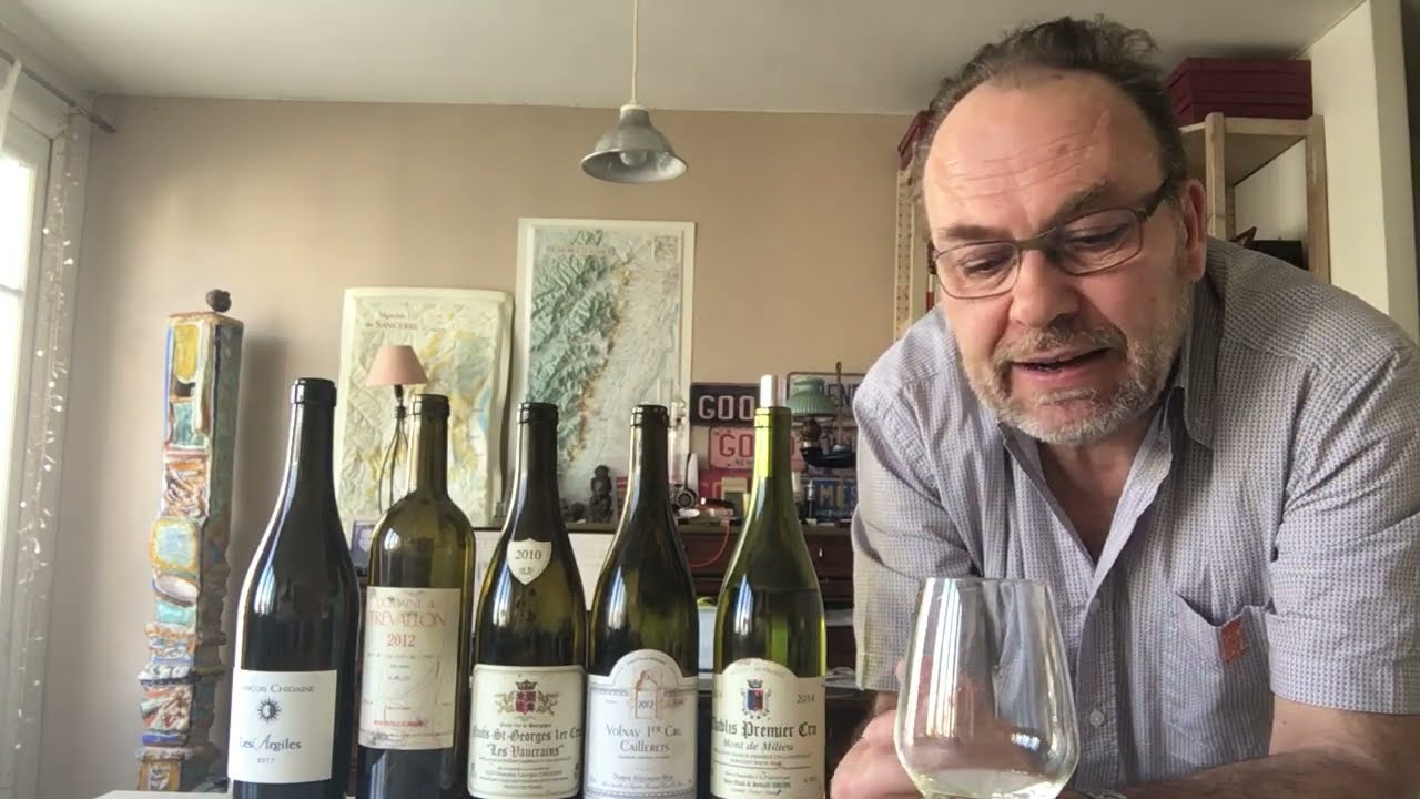 WE printemps : Chidaine Argiles, Trévallon, Nuits Saint Georges, Volnay Caillerets, Chablis Droin