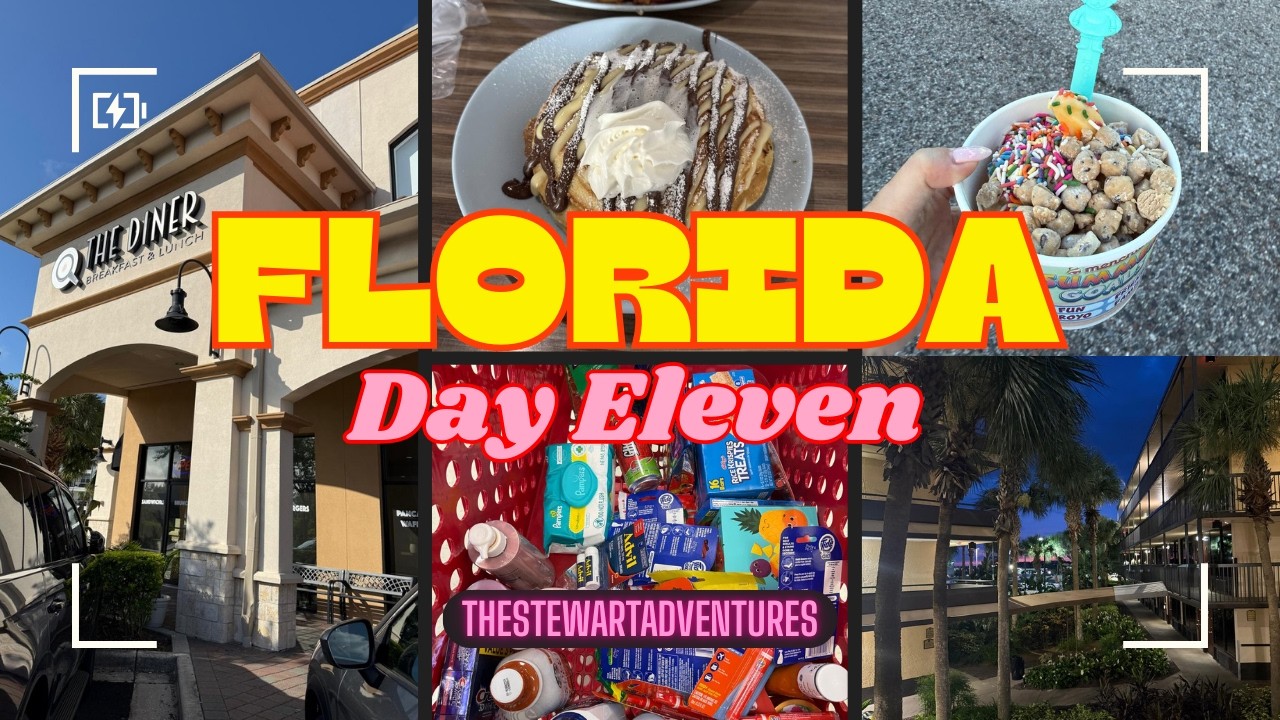 Walt Disney World Day 11 | @ The Diner | Super Target (again) | Buffalo Wild Wings | Menchies