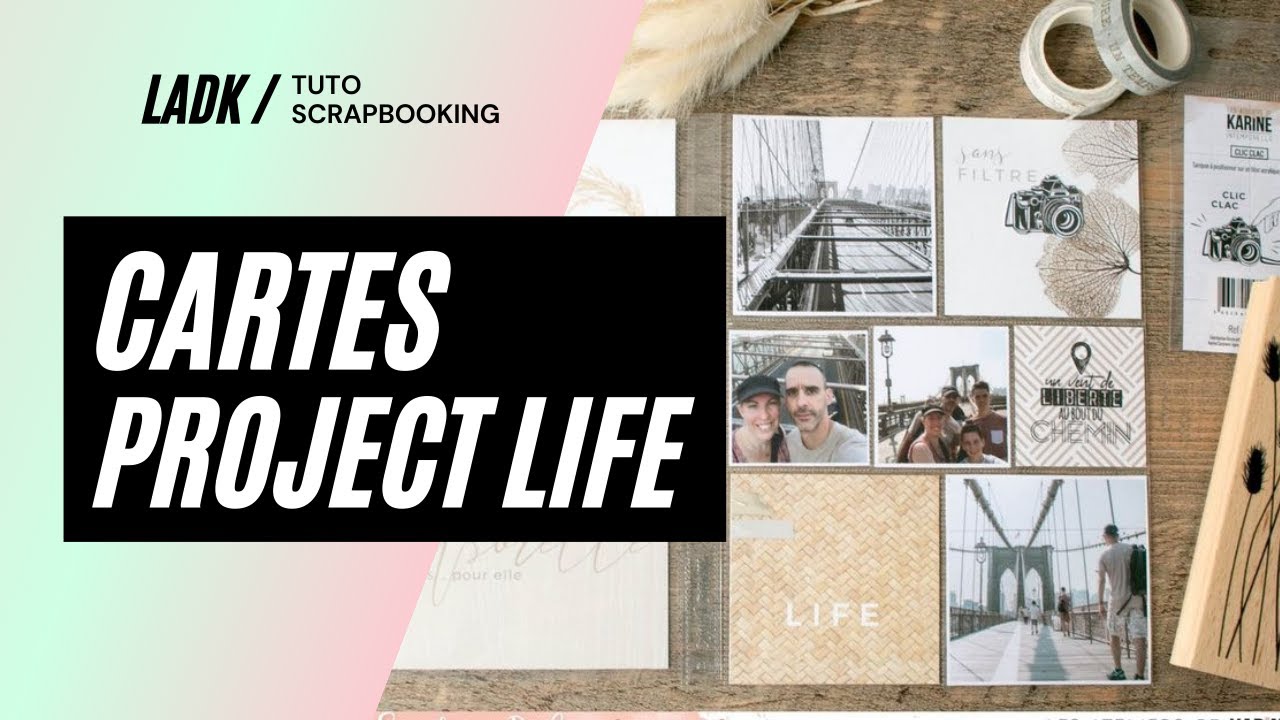 [Tuto Scrapbooking] Cartes 