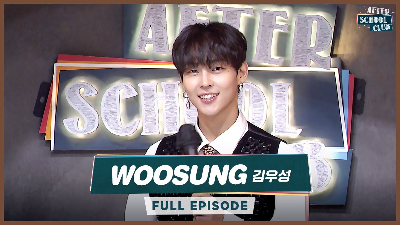 [After School Club] 💗WOOSUNG(김우성)💗 is back with his new song ‘Lazy (feat. Reddy)’! _ Full Episode
