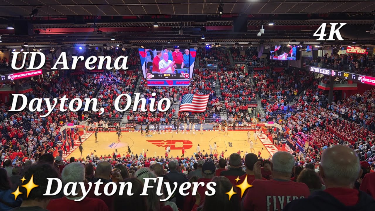 UD Arena | Dayton Flyers [4K 60FPS] Amazing Atmosphere & Events