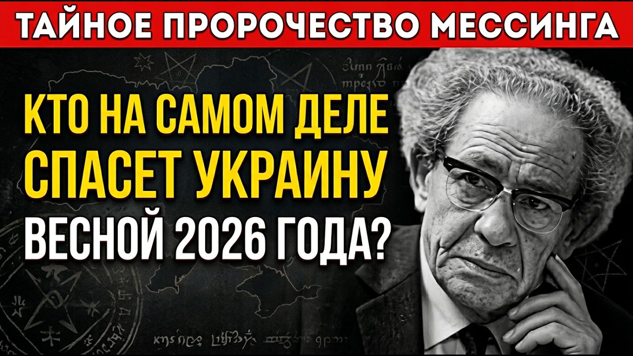 Тайное пророчество Мессинга: Кто на самом деле спасет Украину весной 2026 года?