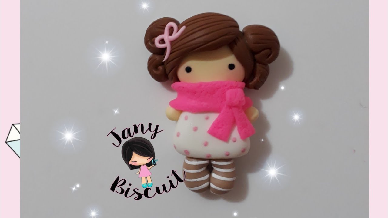 #apliquesdeluxo#laçosdemenina#lacarote DIY-APLIQUE DE BISCUIT#BONECA RUSSA