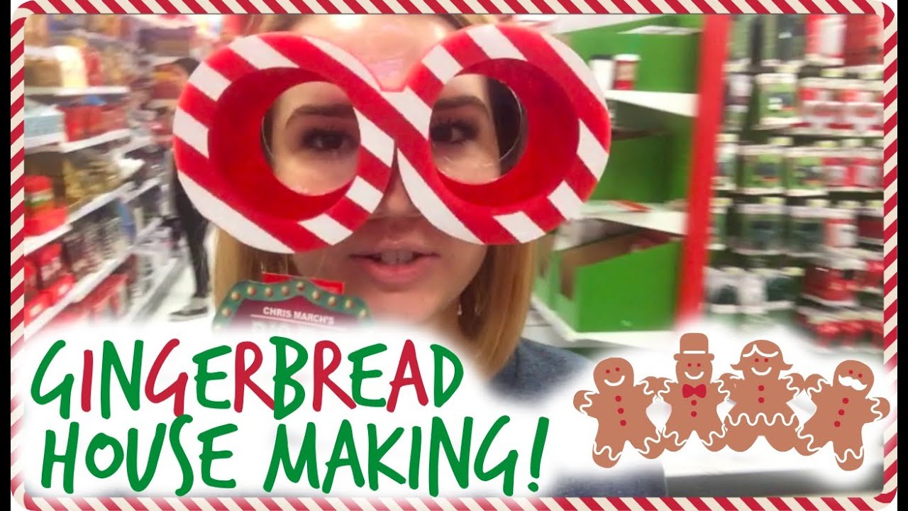 GINGERBREAD HOUSE COMPETITION! ❄ VLOGMAS #13 ❄