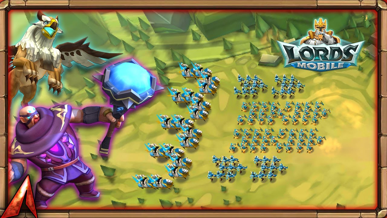 Phalanx and Wedge Formation Stream Highlight! Lords Mobile