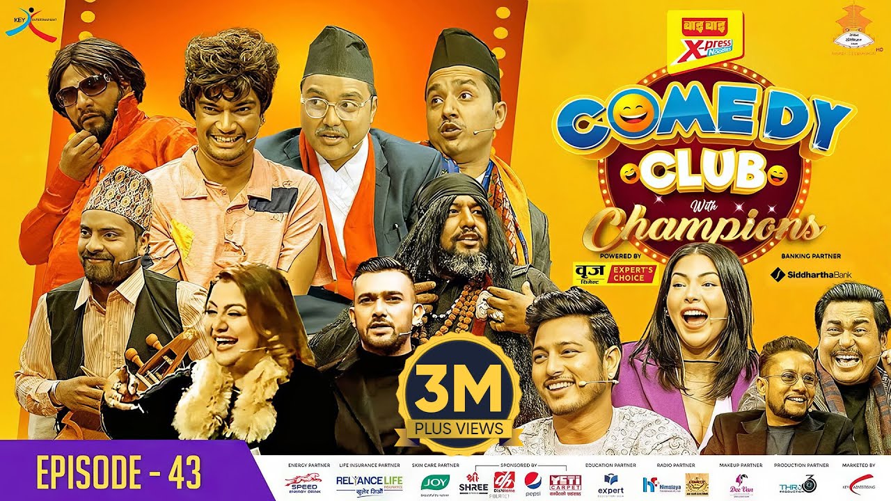 WAI WAI XPRESS COMEDY CLUB WITH CHAMPIONS | EPI 43 | Samragyee RL Shah, Puspa Khadka, Sandip Chhetri