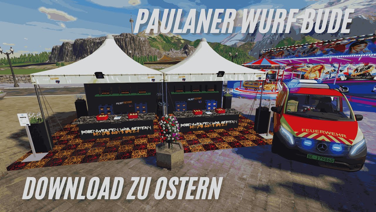 LS22 Der Osterhase war da ! Kirmes Download Paulaner Wurfbude