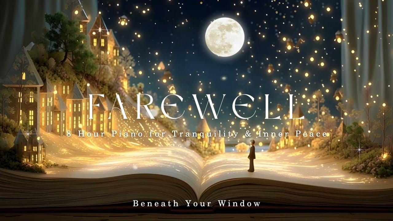 Deep Sleep & Healing Music – 🌙 8 Hour Piano for Tranquility & Inner Peace