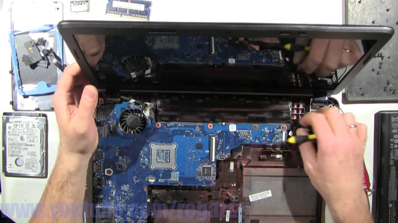 HP Pavilion 2000-2 2B 2C 2D  take apart, disassembly, how-to video (nothing left)