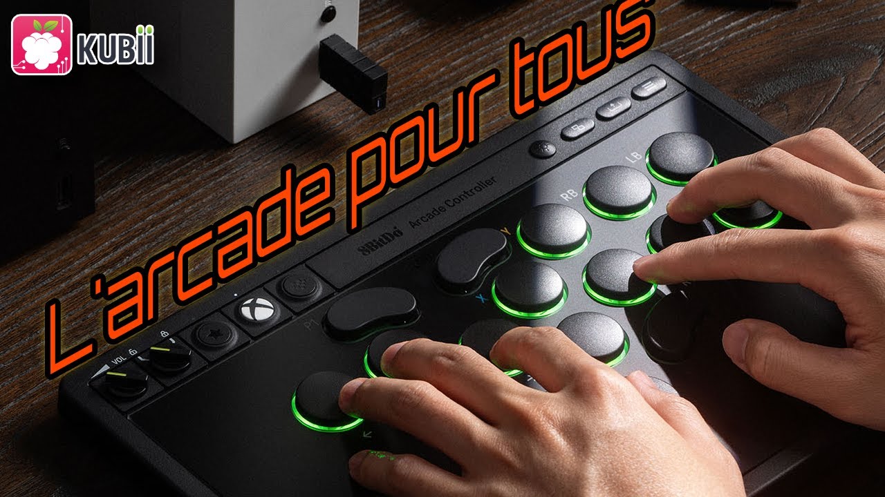 Test du 8BitDo Arcade Stick – Le “#leverless” à la sauce #8BitDo