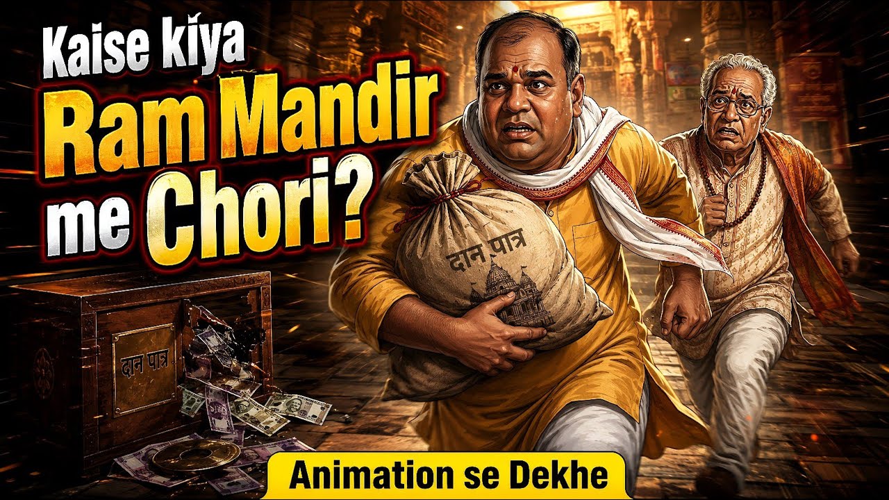 Ram Mandir Donation Theft Full Story | 2D ANIMATION