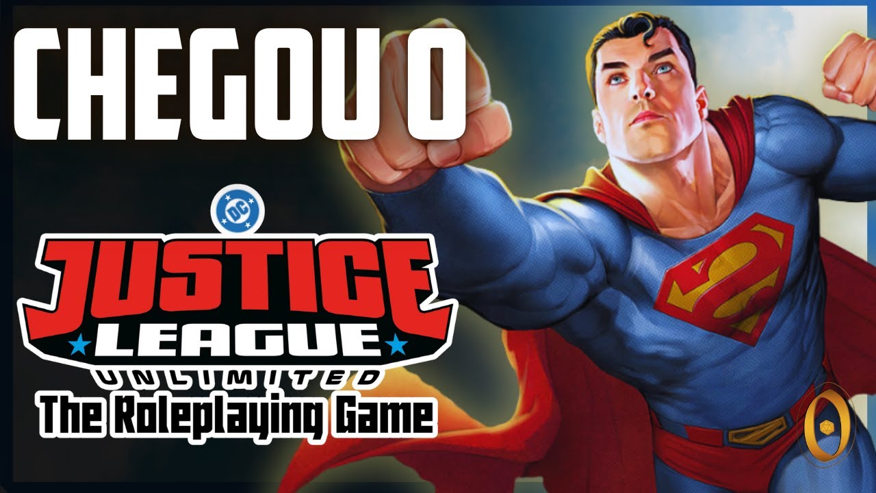 O RPG da LIGA DA JUSTIÇA CHEGOU! Justice League Unlimited