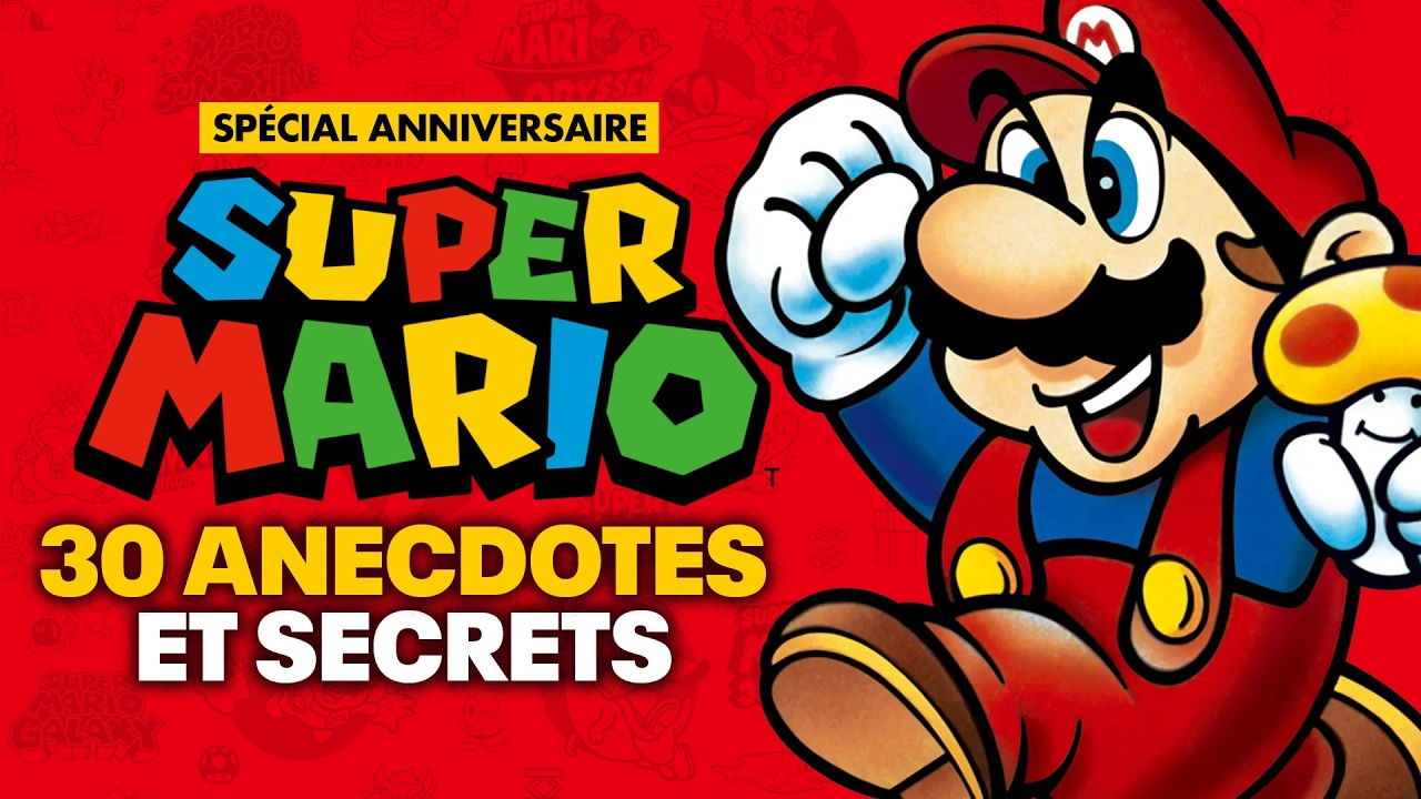 Super Mario Bros a 40 ans : 30 anecdotes & secrets sur la saga
