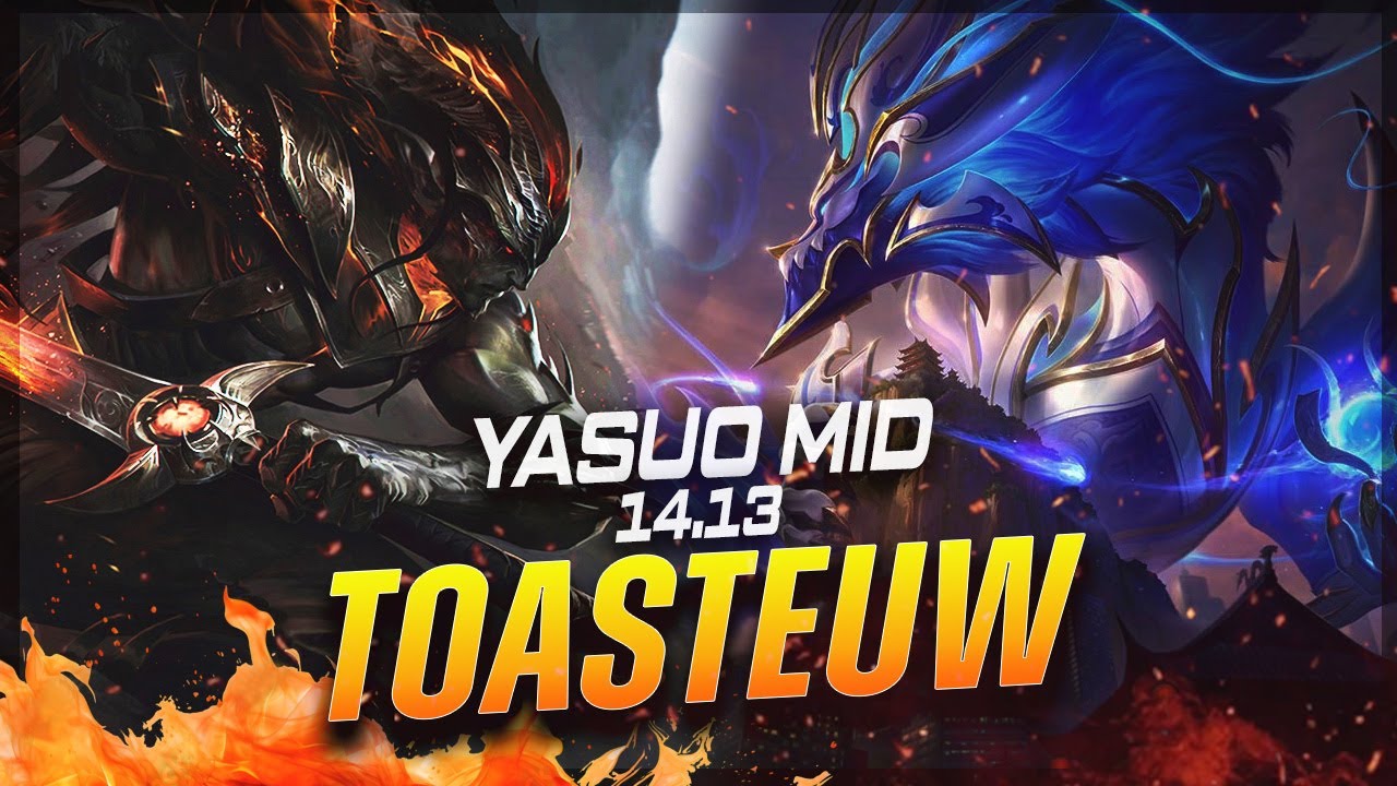 ToastEUW - Yasuo vs Aurelion Sol MID Patch 14.13 - Challenger Yasuo Gameplay