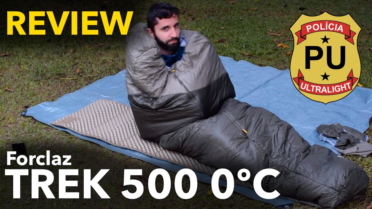 Forclaz MT500 ou Trek 500 0º C - Saco de Dormir Sintético (análise / review)